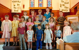 1980's Lutheran Kids Singing