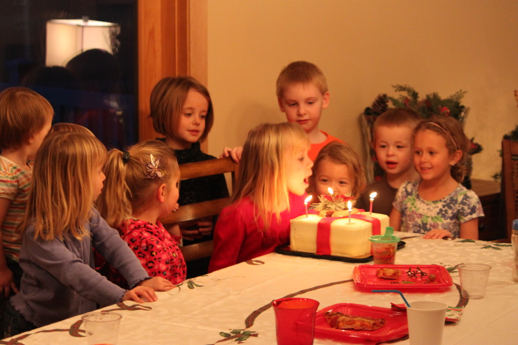 Blow out candles