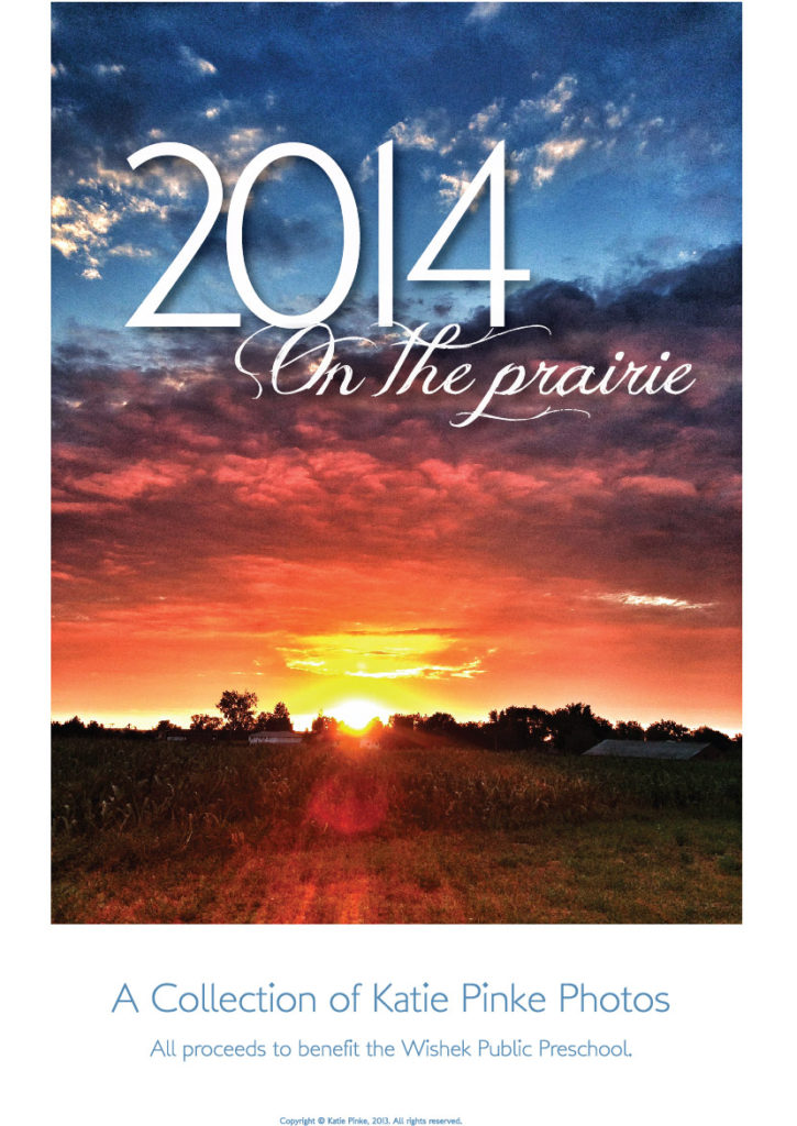 2014 On the Prairie Calendar from Katie Pinke