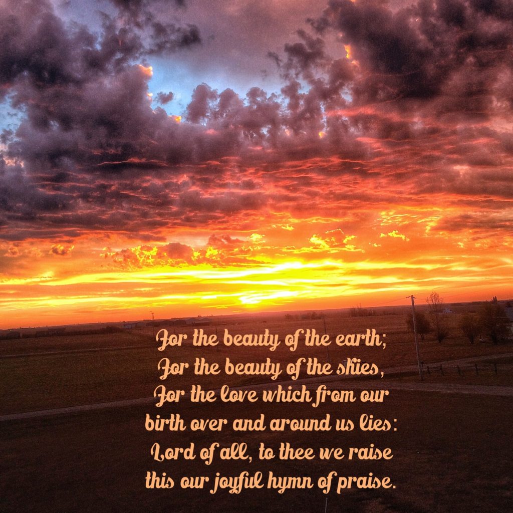 For The Beauty of the Earth